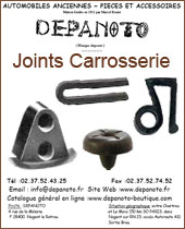 Joints de carrosserie Depanoto