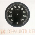 Face de compte tours JAEGER