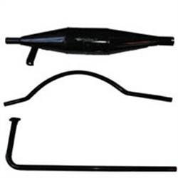 Ligne échappement complète pour Citroen B14