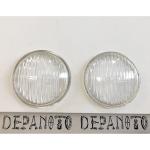 Glace de petit feu DUCELLIER diamètre 70 mm