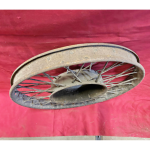 Jeu de 2 Roues à rayons pour pneus à talons