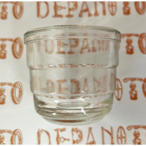 Cuve de pompe a essence en verre Ø 57 mm