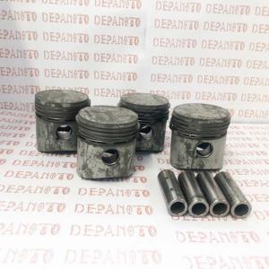 PISTONS SIMCA ARONDE MOTEUR FLASH diametre 74mm  le jeu de 4