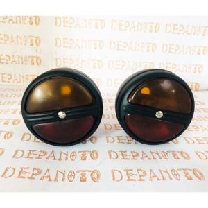 Paire de feux HELLA avec éclaireur de plaque