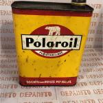 ANCIEN BIDON D'HUILE POLAROIL