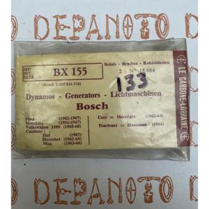 Jeu de 2 charbons de dynamo BOSCH BX 155