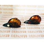 Paire de feux SCINTEX cabochons en verre