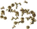 Boîte de 100 Rivets laiton 5 x 12