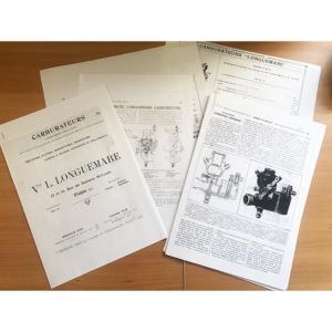 DOCUMENTATION CARBURATEUR LONGUEMARE 