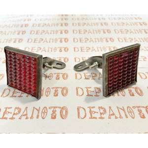 Paire de catadioptres carrés