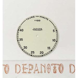 Face de compte tours JAEGER 