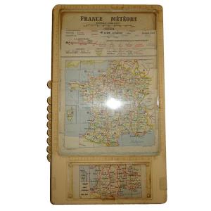 CARTE ROUTIERE FRANCE METEORE
