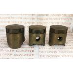 Jeu de 3 pistons fonte TRACTEUR RENAULT Ø 90mm