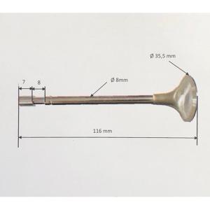 SOUPAPE TALBOT 35.5x8x116mm