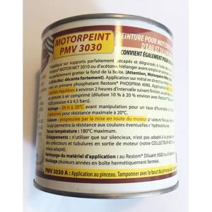 PEINTURE MOTEUR ROUGE RAL 6005