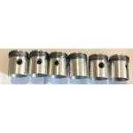 Jeu de 6 pistons Citroen C6A/C6F - Ø 72mm