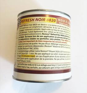 Peinture à Châssis Noir RESTOM REFRESH NOIR 8820  0.5L