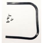 Paire de joints de glaces fixes arrières RENAULT 4 CV