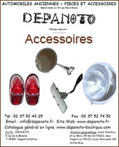 Catalogue Accessoires Depanoto