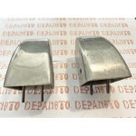 Paire de Catadioptres  carrés sur réhausse en aluminium