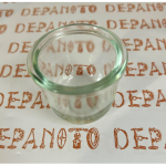 Cuve de pompe a essence en verre Ø 56 mm