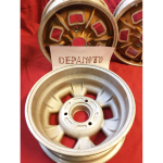 4 Jantes DUNLOP 13" en Alu pour Peugeot 104