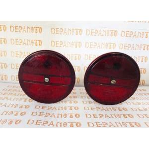 Paire de feux CIBIE avec éclaireur de plaque