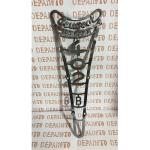 Motif de calandre PEUGEOT 402 B en aluminium poli