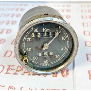 Compteur Ø 58 mm  - 80 km h  Fond noir