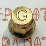 ÉCROU DE ROUE EN LAITON Ø 14 mm