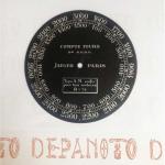 Face de compte tours JAEGER 