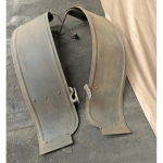 Ensemble d'ailes avant et arrière pour automobiles années 1902-1906