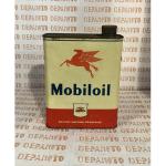 ANCIEN BIDON D'HUILE MOBILOIL