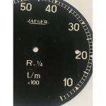 Face de compte tours JAEGER 