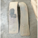 Ensemble d'ailes avant et arrière pour automobiles années 1902-1906