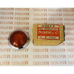 Cabochon de feu clignotant DUCELLIER orange PEUGEOT 403