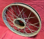 Jeu de 4 Roues à rayons pour pneus à talons 700x80 - 700x85