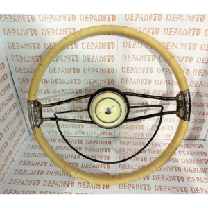 Volant 2 branches en acier  environ 1950