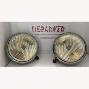 Faro Acciaio Inox Cromato H3 Similari Fari Cibie Super Oscar H3 In Acciaio Inox Cromato - Replica Per Auto, Posizione Anteriore Fari Auto - Foto 6