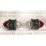 Paire de feux rouge et blanc