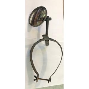 Rétroviseur fixation sur roue de secours par sangle acier