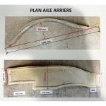 Ensemble d'ailes avant et arrière pour automobiles années 1902-1906