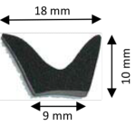 Joint tour de portières RENAULT  ( 14 mètres )