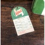 Etiquette de vidange CASTROL