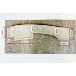 Aile arrière droite pour automobile à transmission par chaine