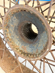 Jeu de 5 Roues à rayons pour pneus à talons 720x120