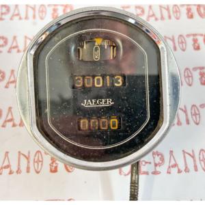 Compteur Jaeger à rouleau 120 km h  Ø d’emboîtement 80 mm