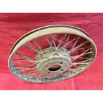 Jeu de 2 Roues à rayons pour pneus à talons