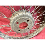 Jeu de 2 Roues à rayons pour pneus à talons