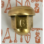 ÉCROU DE ROUE EN LAITON Ø 14 mm